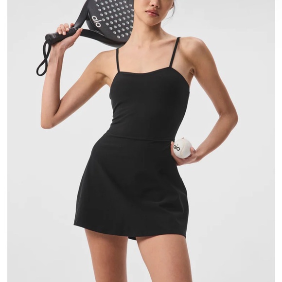 Alo Yoga Alosoft Courtside Tennis Dress - Picture 1 of 4